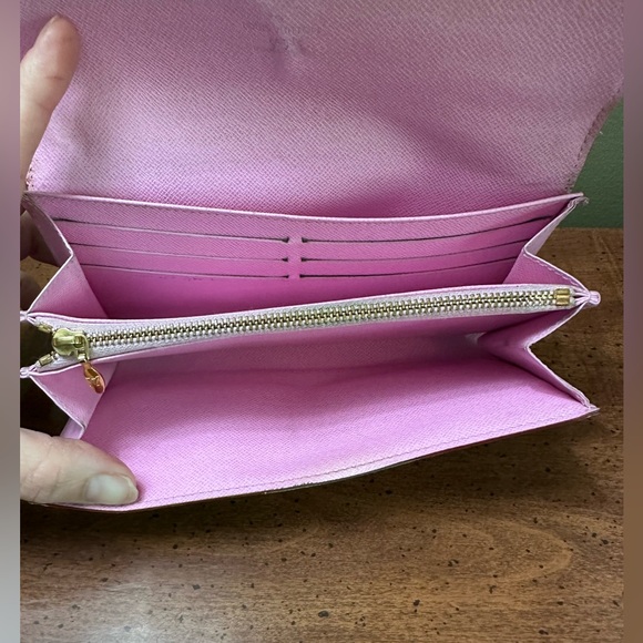 Louis Vuitton White Murakami Sarah wallet multicolor with pink interior - Picture 10 of 17